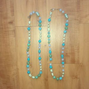 Beautiful stone necklaces